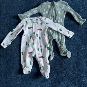 *SOLD* Newborn Christmas Sleepers